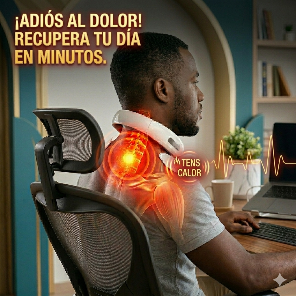 NeckRelief™ – Elimina el dolor cervical y la tensión en solo 15 minutos