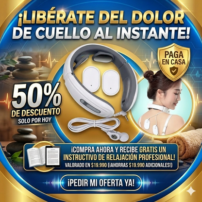 NeckRelief™ – Elimina el dolor cervical y la tensión en solo 15 minutos